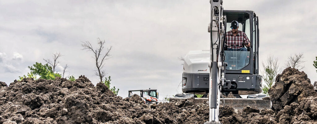 Bobcat E55 Compact Excavator