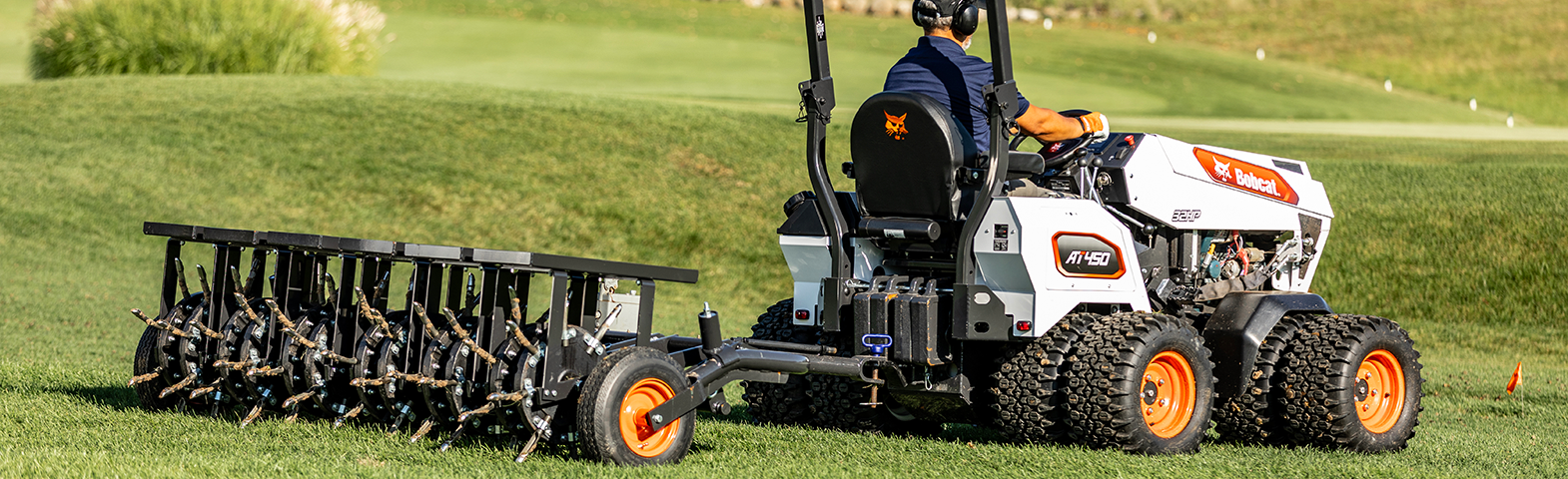 Bobcat Equipment in Field